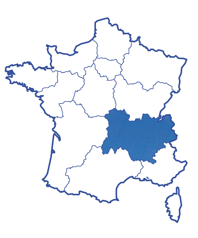 Région Auvergne Rhônes-Alpes
